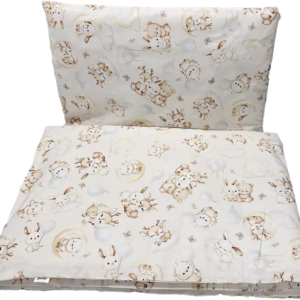 Poszewki na Pościel do Łóżeczka dla Niemowląt Komplet 2 elementy 135x100 cm P047